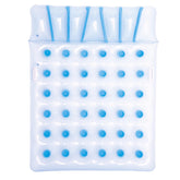 Bestway Inflatable Floating Mattress - White & Blue | P-43055